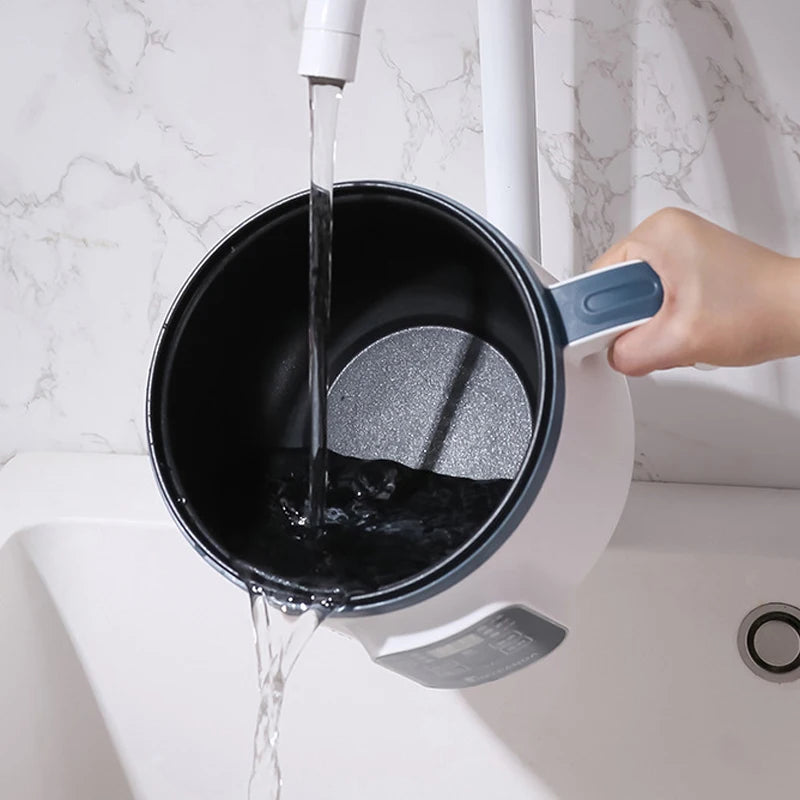 Electric Rice Cooker Multicooker Multifunction Pot Mini Hotpot Pan Soup Home Appliances for The Kitchen Pots Offers 1-2 People - AMULET RING STORE