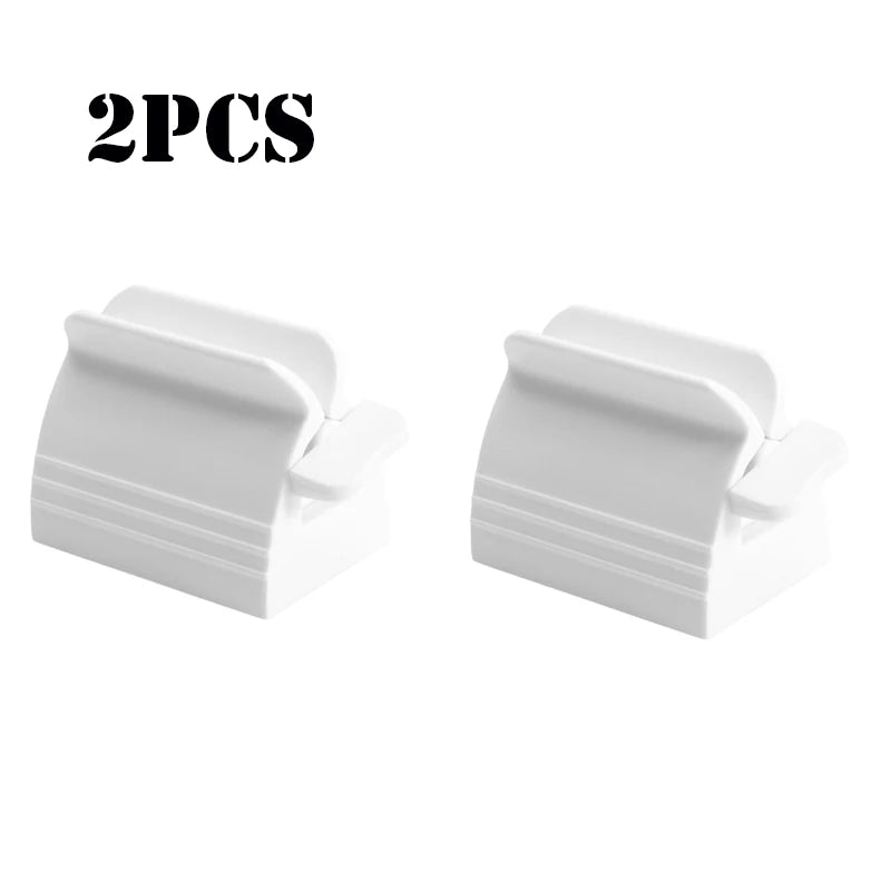 1/2pcs Multifunction Toothpaste Tube Squeezer Manual Squeezer Toothpaste Easy Portable Plastic Dispenser Bathroom Accessories - AMULET RING STORE