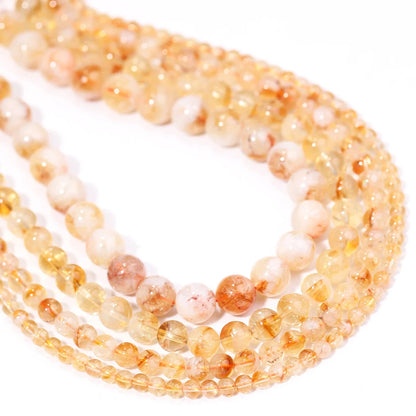 AAA Natural Stone Beads Lapis Lazuli Citrine Green Aventurine Amethyst Jasper Beads For Jewelry Making DIY Bracelet Accessories - AMULET RING STORE