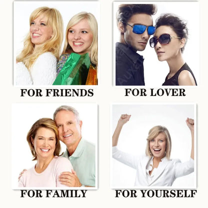 LeeChee Colorful Sticker Custom Double Layer Name Pendant Necklace Rainbow Sticker Necklace Jewelry Gift For Women