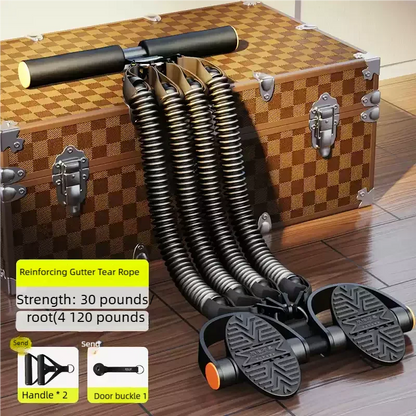 Pedal Type Tensioner Multifunctional Tension Device for men's Fitness,Back, Abdomen, and Abdominal Muscle Training, Pull Rope