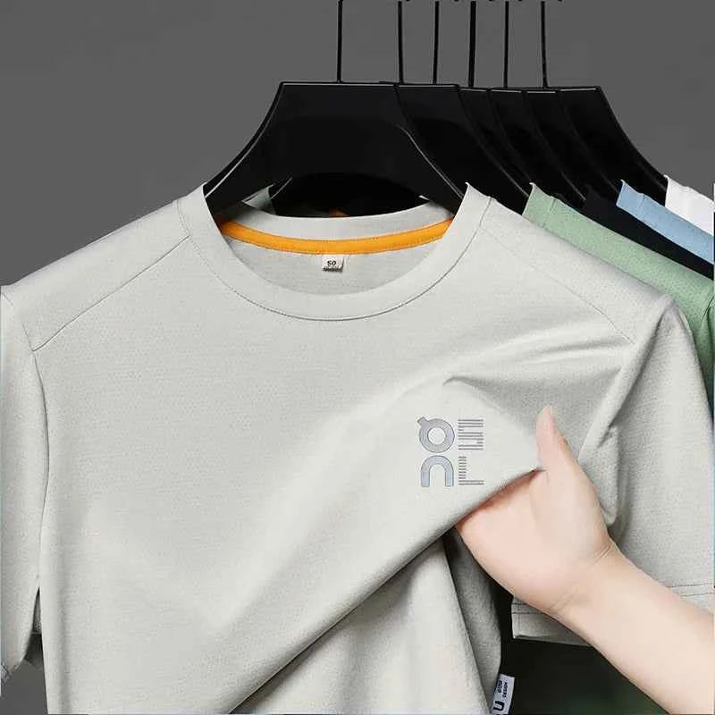 Designer Brand Men's Printed O-neck T-shirt Fashionable Casual Sports Short Sleeved Breathable Cool Luxurious Top Men's Clothing