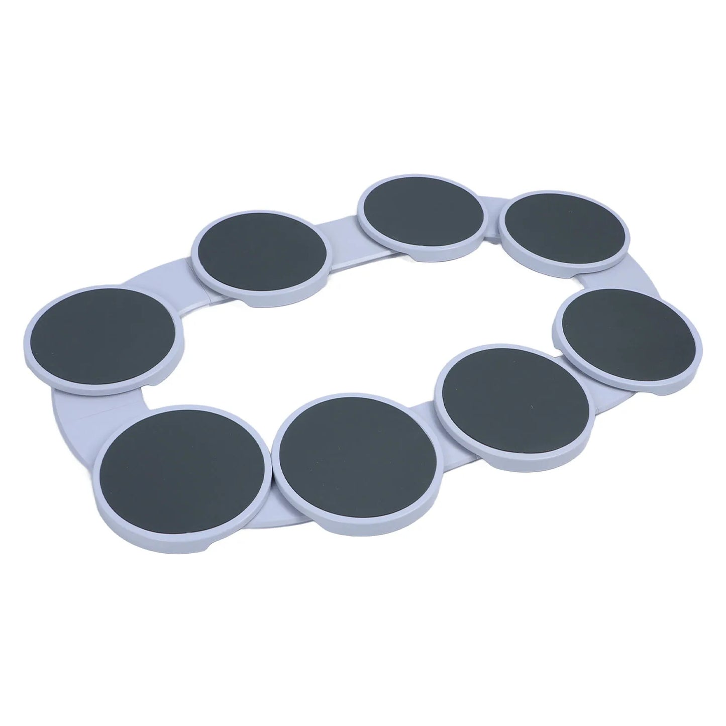 Dining Table Turntable Tray Large Capacity Versatile Sliding Rail Reusable Portable Turntable Organizer for Family Gatherings - AMULET RING STORE