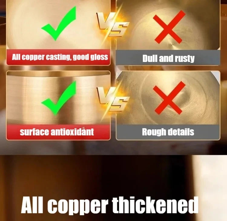 Copper Singing Bowl Buddhism Meditation Sound Healing Sound Bowls Tibetan Original Nepal Singing Bowl Yoga Musical Instruments - AMULET RING STORE