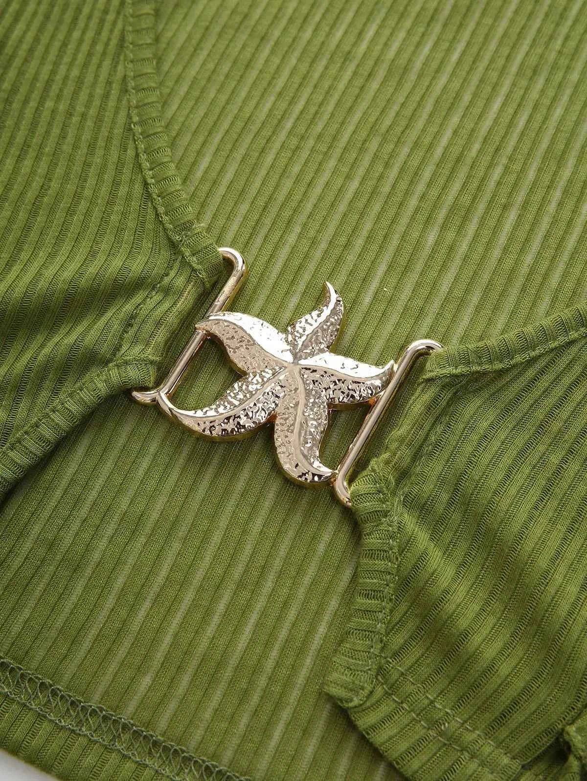 ROSEGAL Plus Size Women Floral Sundress Set Lace Up Ribbed Crop Top And Ruffles Floral Leaf Print Twist Cami Dres New Arrived