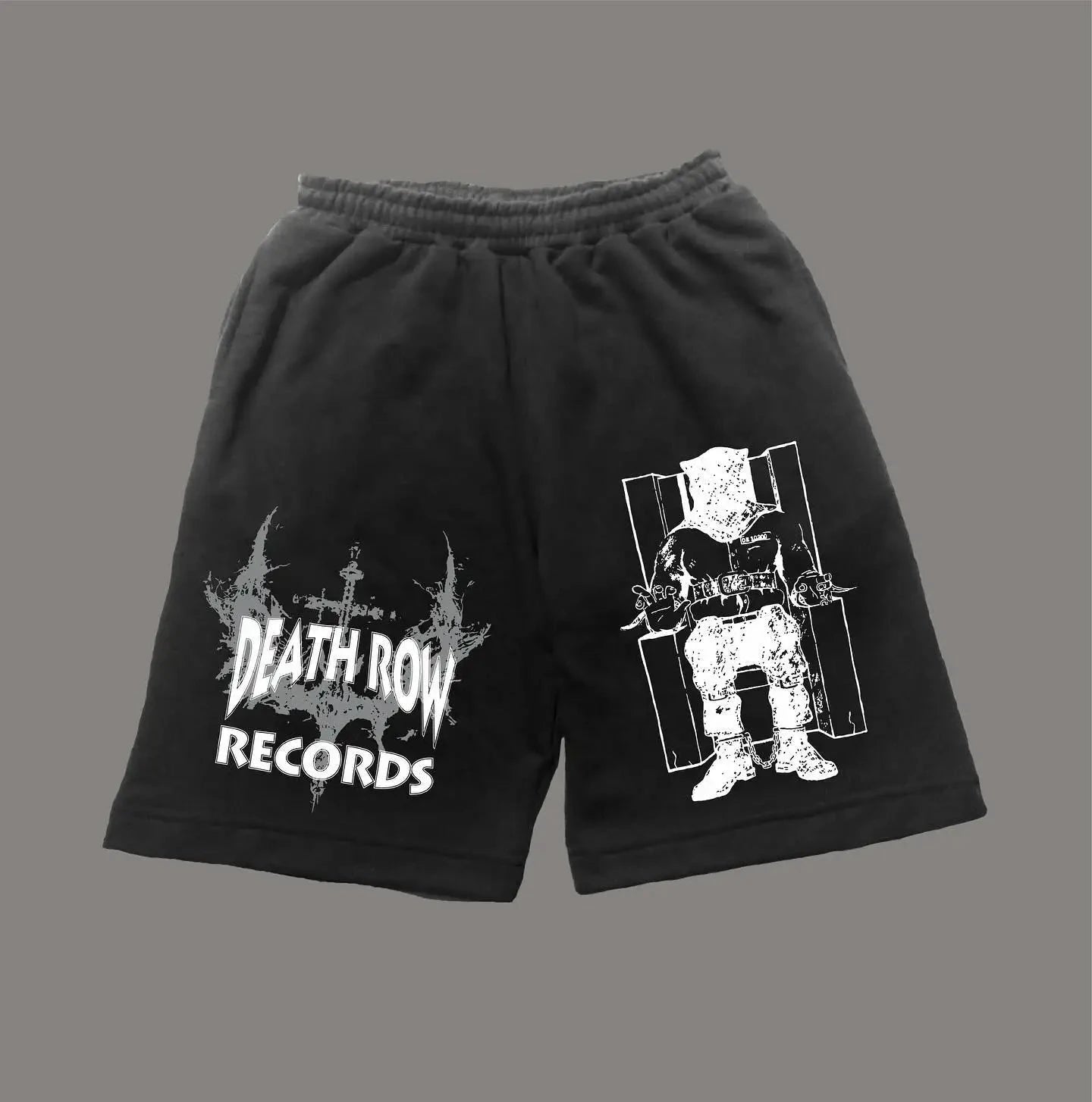 Y2K Vintage Gym Shorts Men Women Sports Low Waist Distressed Design Cotton Blend Quick Dry Athletic Wear Retro Street Style