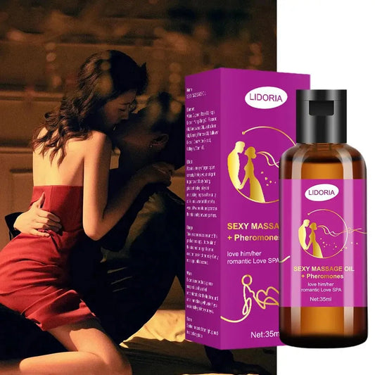 Purple Charming Massage Oil Natural Pheromone SPA Skin Care Body Smoothing Nourishing Oil Essential Oil Moisturing Serum E9U4 - AMULET RING STORE
