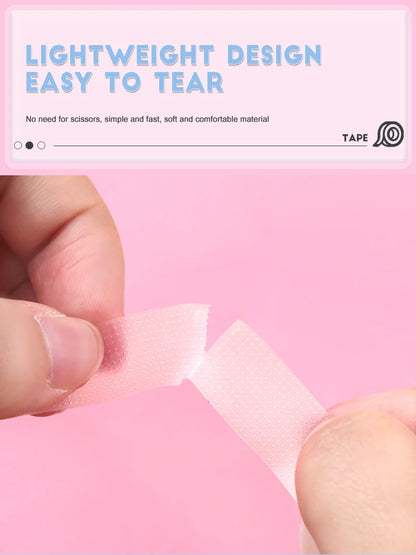 2/4PCS Micropore Eyelash Tape Lashes Lifting Tapes Under Eyes Breathable Easy To Tear Medical Tapes Eyelash Extension Supplies - AMULET RING STORE