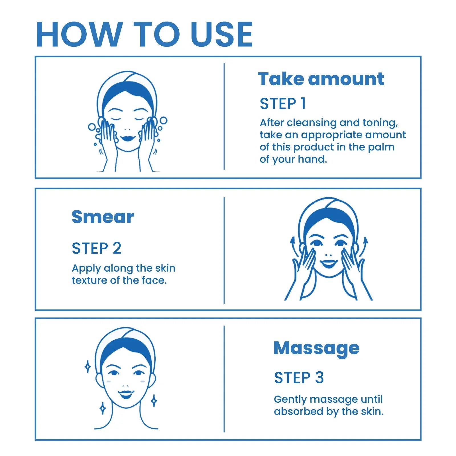 Hoygi Blue Copper Peptide Serum Anti Wrinkles Aging Rejuvenating Facial Lifting Moisturizing Brighten Skin Tone Skin Cosmetics - AMULET RING STORE