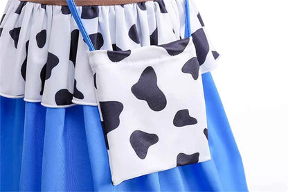 2024 Toddler Girl Princess Dress Toy Kids Clothes Christmas Halloween Woody Alice Jessie Belle Mermaid Infants Party Ball Gowns