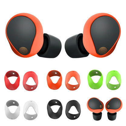 5 Pairs Silicone Ear Tips Cover Accessories Anti-Slip Ear Bud Tips Replacement Earphone Ear-Tips for Sony WF-1000XM5 Headphones - AMULET RING STORE