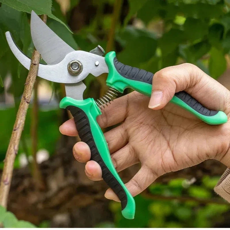 Stainless Steel Professional Gardening Shears Pruning branches Fruit trees Flowers Household Pruning Tools Shears - AMULET RING STORE