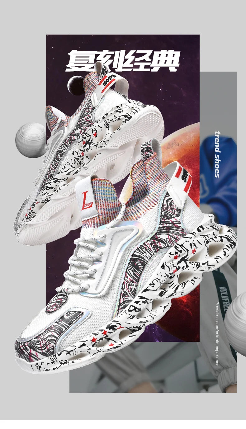 Shoes men Sneakers Male casual Mens Shoes tenis Luxury shoes Trainer Race Breathable Shoes fashion loafers running Shoes for men - AMULET RING STORE