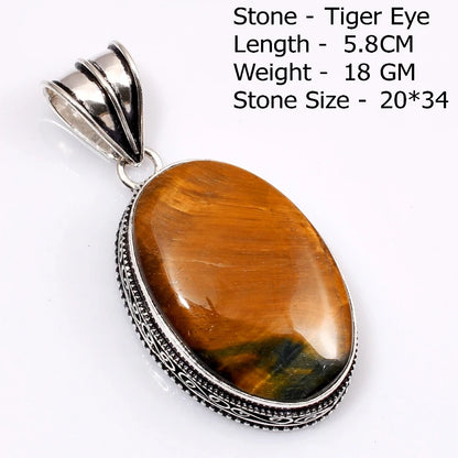 Genuine Labradorite Antique  Pendant Hand Made Women Jewelry Gift