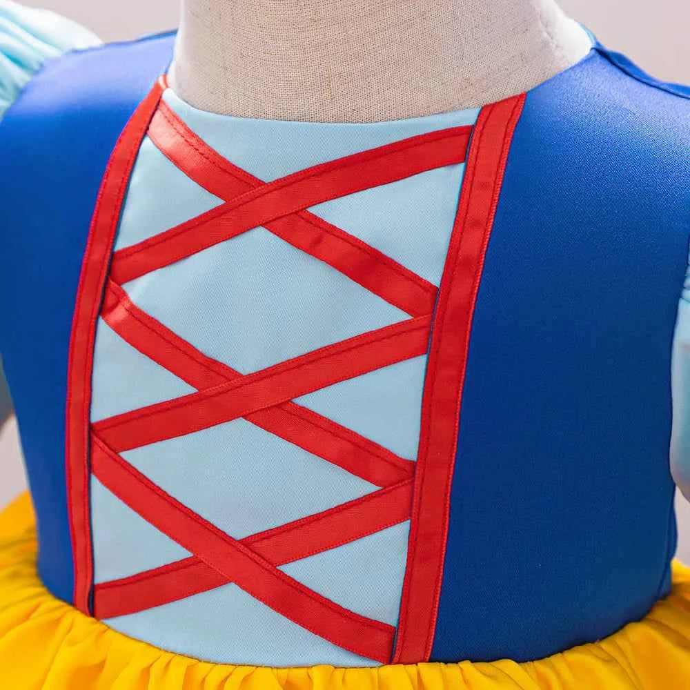 Princess Dress For Toddler Little Girl Luxurious Bow Gown Kids Birthday Party Clothes Halloween Carnival Children Princess Dress