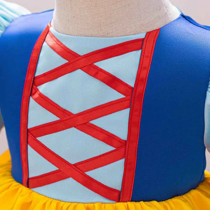 Princess Dress For Toddler Little Girl Luxurious Bow Gown Kids Birthday Party Clothes Halloween Carnival Children Princess Dress