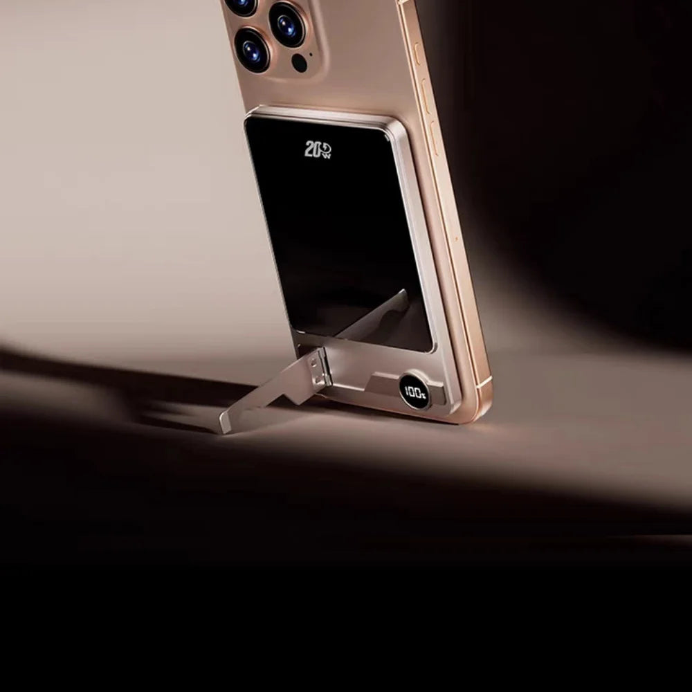 Ultra Slim 10000mAh Magnetic Power Bank CCC Certified Fast Charger for iPhone Watch Wireless Portable Battery For Samsung - AMULET RING STORE