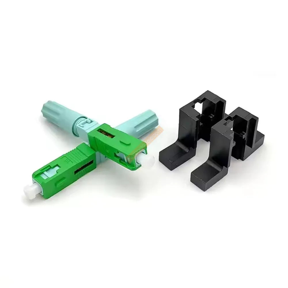 FTTH 58MM Fixed-length Block LX58 Single-Mode SC UPC APC Fast Connector FTTH Tool fiber optic connector 50,100,200pcs Lot - AMULET RING STORE