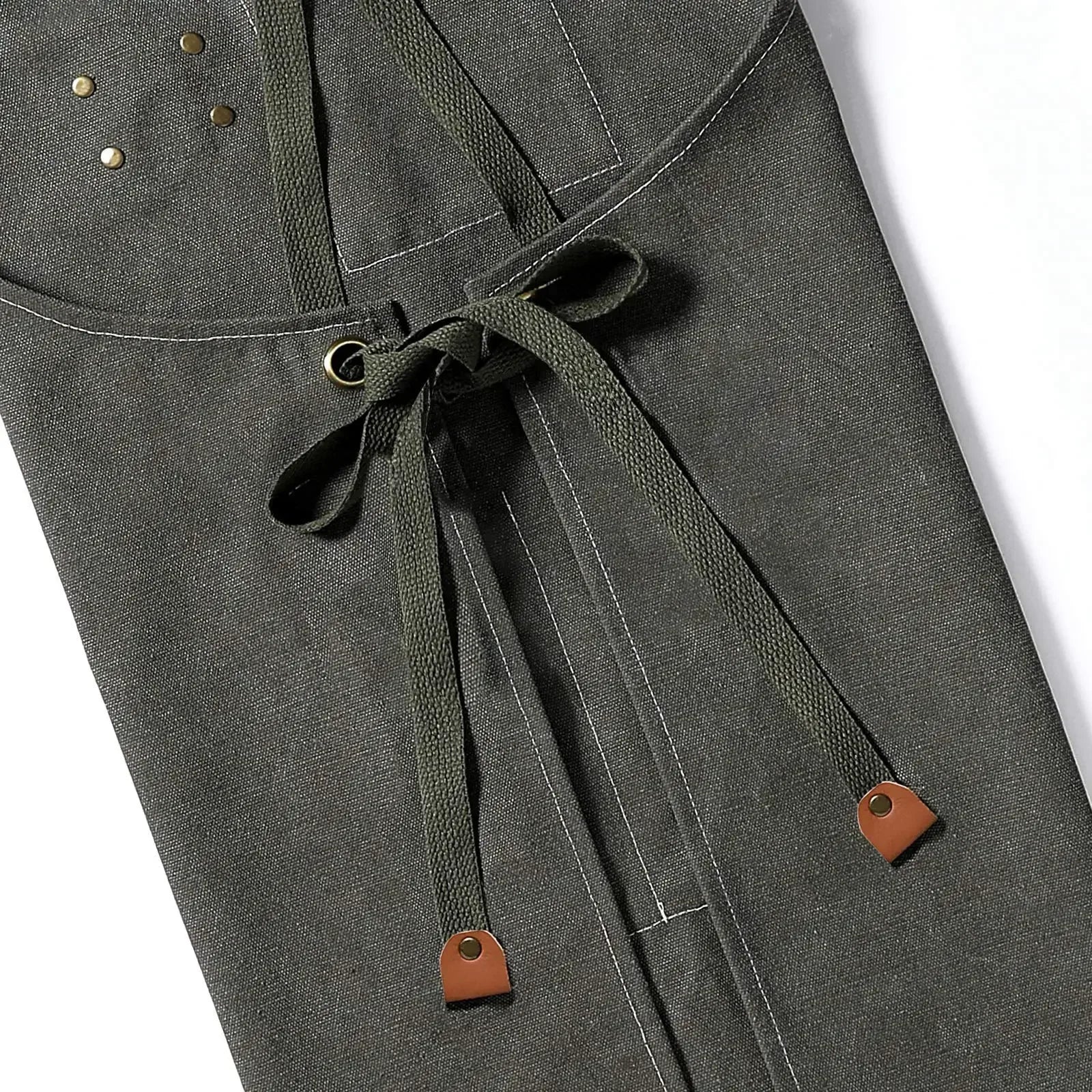 Customized apron New Fashion Canvas Kitchen Aprons For Woman Men Chef Work Apron For Restaurant Bar Shop Cafes Studios Uniform - AMULET RING STORE