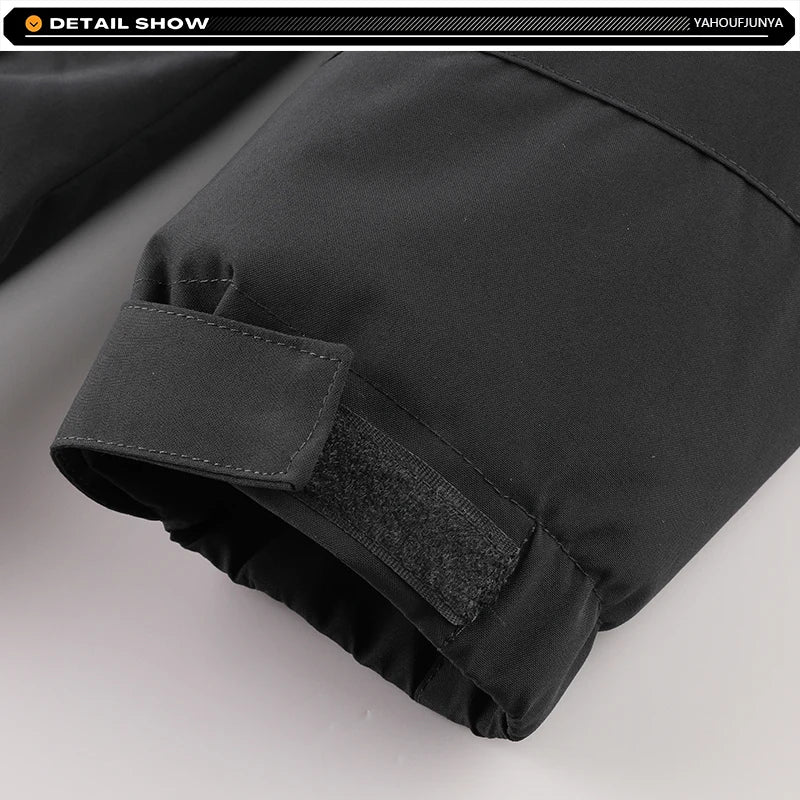 Winter Men Outdoor Windbreak Warm Travel Jacket Men Hooded Casual Fashion Sport Waterproof Climbing Trekking Jacket Male Coat