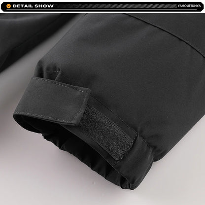 Winter Men Outdoor Windbreak Warm Travel Jacket Men Hooded Casual Fashion Sport Waterproof Climbing Trekking Jacket Male Coat