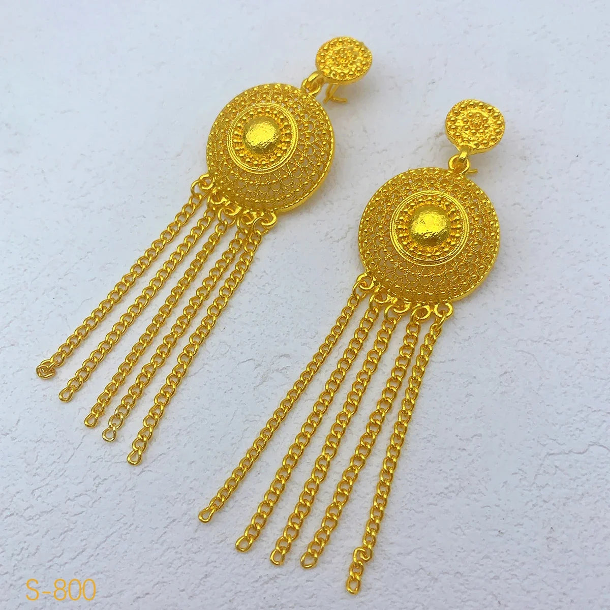 ANIID Indian 24K Gold Color Jewelry Sets For Women Wedding Dubai Necklace Earrings Nigerian African Bridal 4PCS Set Party Gifts