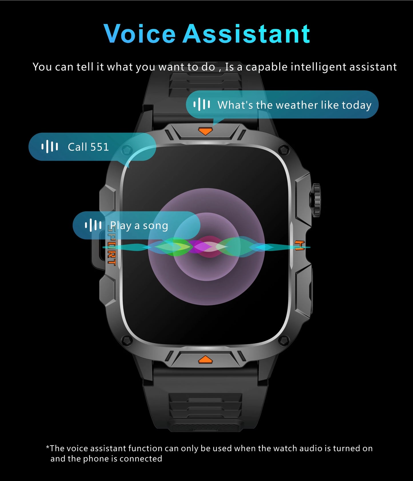 New Full Touch Smart Watch Men For Android Xiaomi Blood Pressure Oxygen Fitness Watch Waterproof LED Flashlight SmartWatch 2024 - AMULET RING STORE