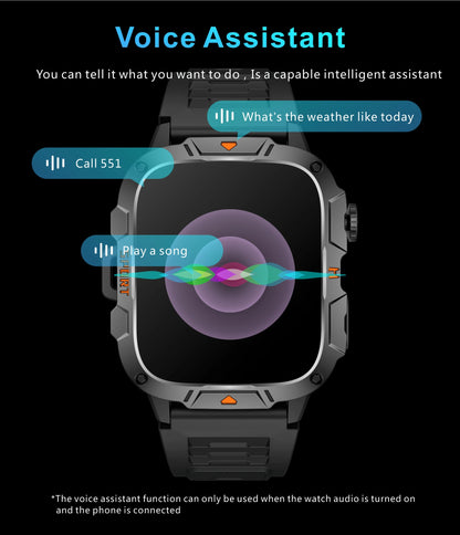 New Full Touch Smart Watch Men For Android Xiaomi Blood Pressure Oxygen Fitness Watch Waterproof LED Flashlight SmartWatch 2024 - AMULET RING STORE