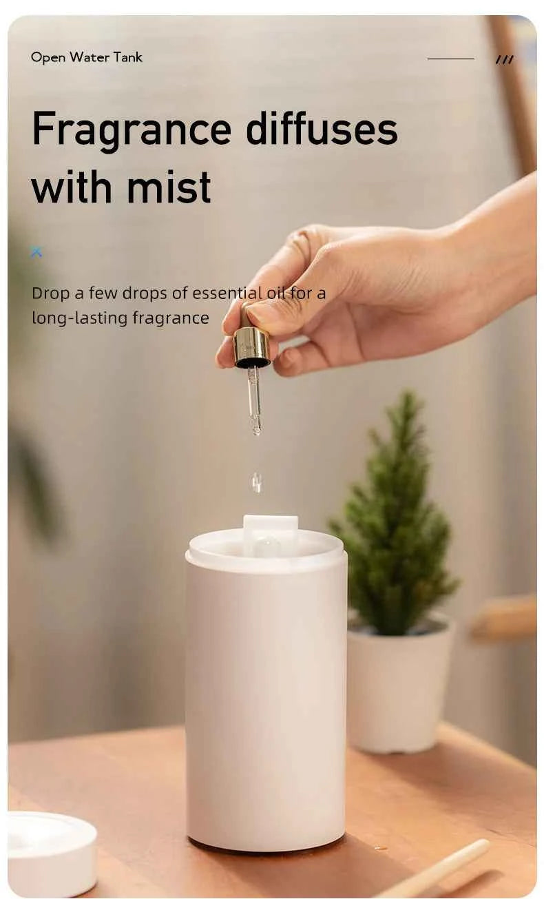 Colorful Car USB Mounted Diffuser Machine Mini Portable Automatic Spray Wireless Car Mounted Home Aromatherapy Humidifier