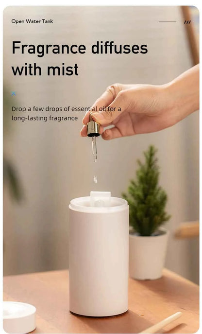 Colorful Car USB Mounted Diffuser Machine Mini Portable Automatic Spray Wireless Car Mounted Home Aromatherapy Humidifier