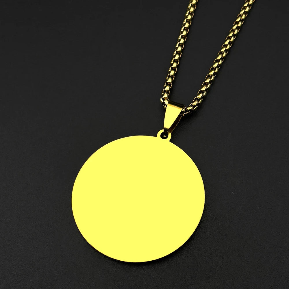 Jewish Hebrew Kabbalah Star of David Rhinestones Pendant Necklace for Women Men Stainless Steel Gold Silver Color Chain Jewelry