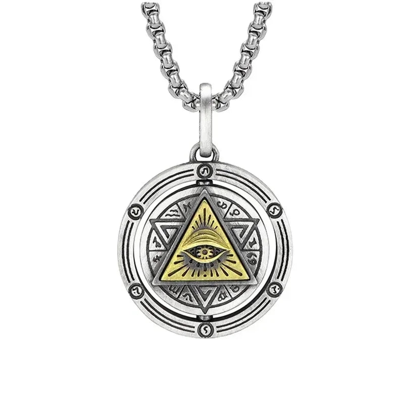 Ancient Egyptian Eye of Horus Necklace Evil Eye Pendant