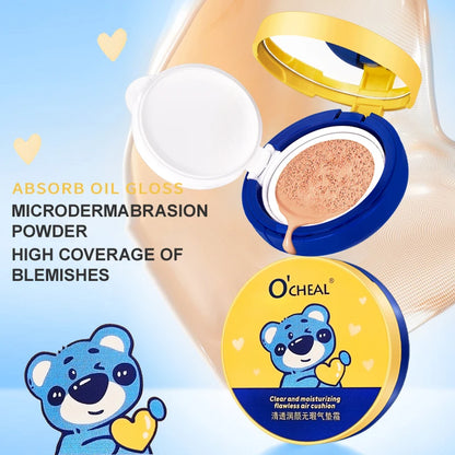 OCHEAL Natural Moisturizing Liquid Foundation Concealer BB Cream Air Cushion Whitening Oil-control Makeup Cosmetics BB Cream - AMULET RING STORE