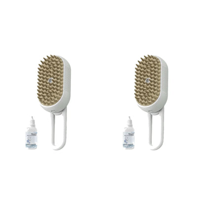 1-5pcs Cat Steam Brush USB Electric Water Spray Kitten Pet Comb Silicone Dog Bath Massage Brush with Liquid Grooming Supplies - AMULET RING STORE