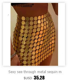 Sexy see through black rhinestone Crop Top Women 2025 Summer Sparkly fishnet beach Party Tank Top night club outfits Tops smock - AMULET RING STORE