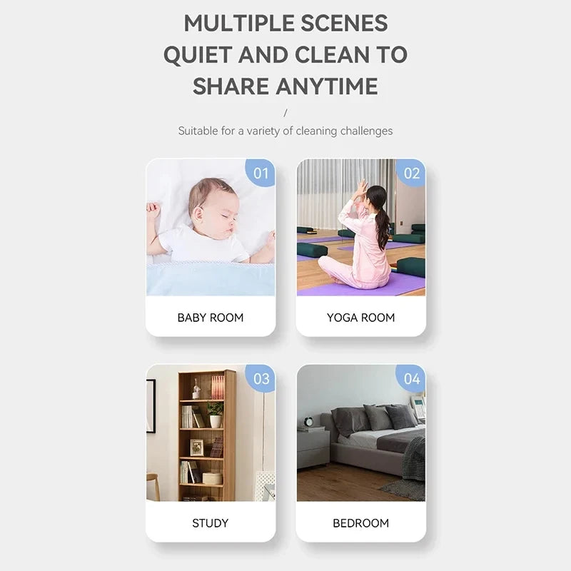 Xiaomi MIJIA 3-in-1 Smart Sweep Robot Suction Power Fully Automatic Home Cleaning Machine 로봇청소기 USB Charge Smart Cleaner - AMULET RING STORE