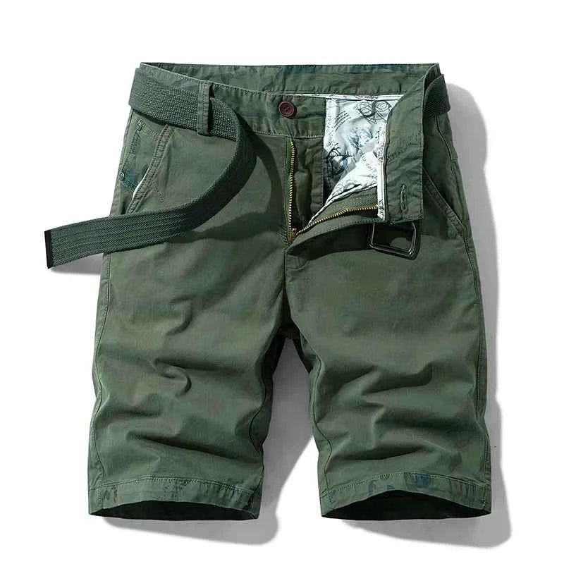 Male Thin Shorts Men Cotton Cargo Shorts Men Fashion Breeche Bermuda Beach Jogger Shorts New Summer Men Tactical Casual Shorts
