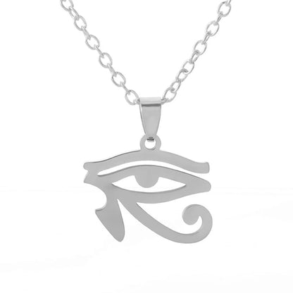 Eye of Horus Necklace Evil Eye Pendant Ancient Egypt Protection Necklace Jewelry Gift Men and Women Spiritual Amulets