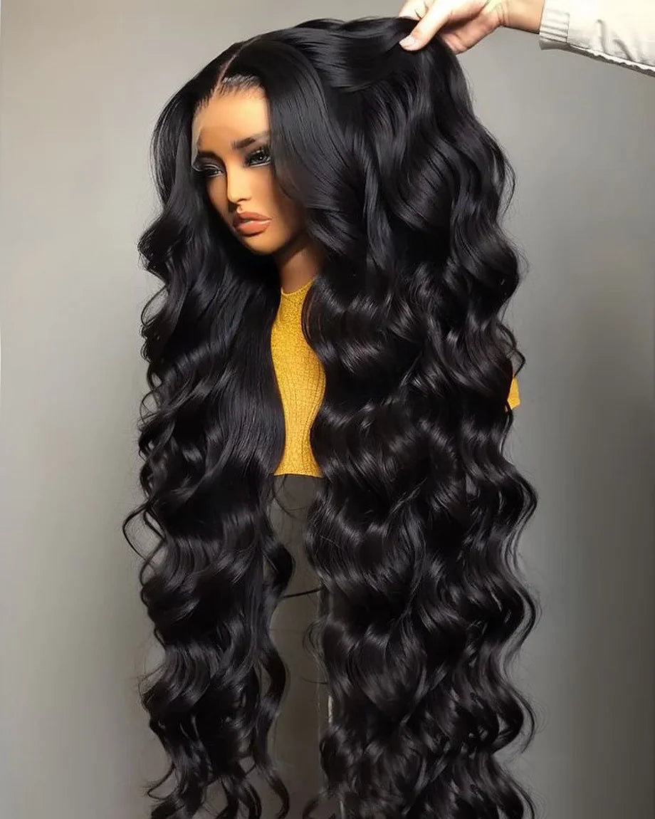 30 40 Inch Body Wave Wigs 13x6 Hd Lace Frontal Wig Brazilian Human Hair Lace Front Wig Pre Plucked Human Hair Wigs For Women