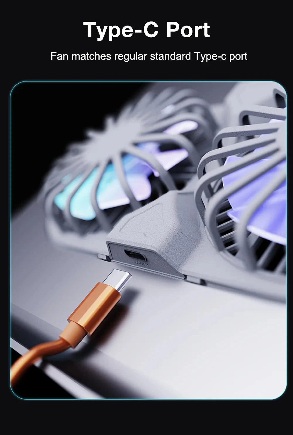 2 High - Speed Fan Aluminum Laptop Cooler with Pad, Adjustable Stand, for 10 - 15" Laptops - AMULET RING STORE