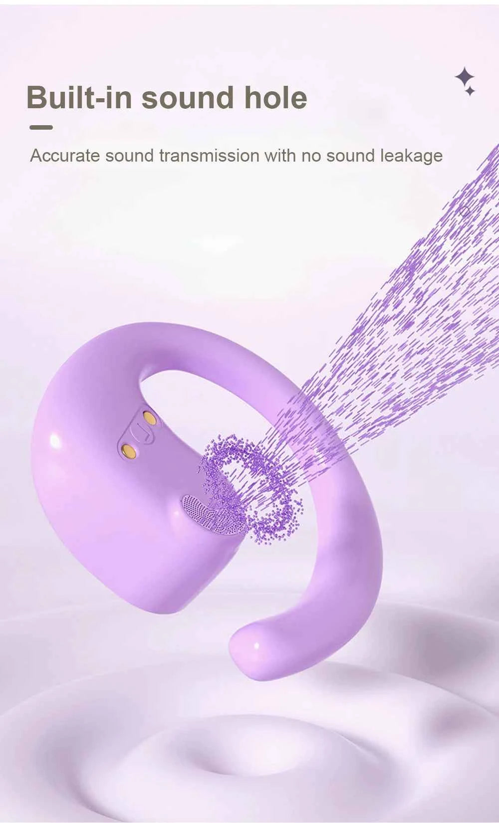 GreatWall AI Real-Time Translation Wireless Bluetooth Earphones Supporting Over 100 Voice Languages Translation Headphones