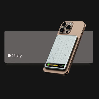 10000mAh CCC 3C Magsafe Power Bank Magnetic Wireless Phone Charger External Battery 20W Fast Charging for IPhone 16 15 - AMULET RING STORE