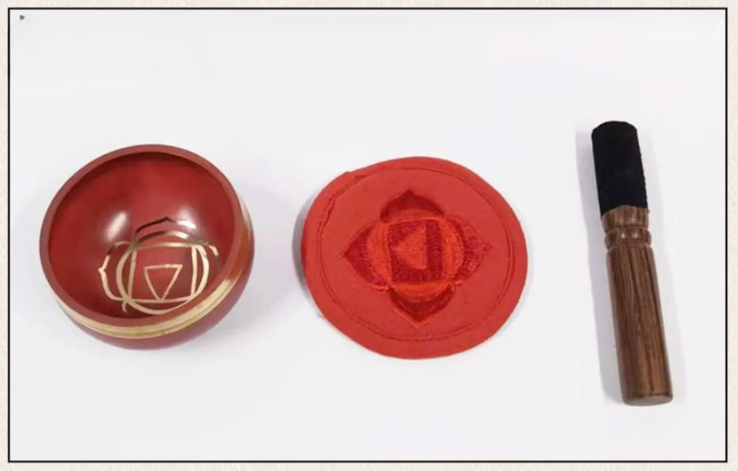 Buddhist Sound Bowls Therapy Meditation Mindfulness Yoga Ornaments Colorful Nepal Tibetan Singing Bowl Chakras Handmade Copper - AMULET RING STORE