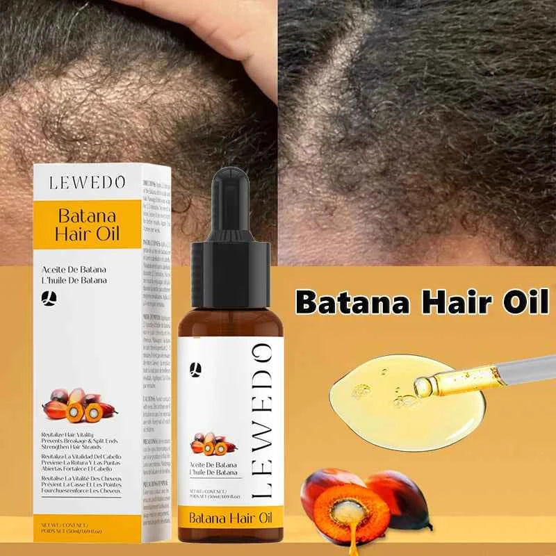 Batana Oil Hair Growth Scalp Strengthening Pure Hair Repair Hair Roots Damaged Hair Care Nourishing For Women Men Anti Hair Loss