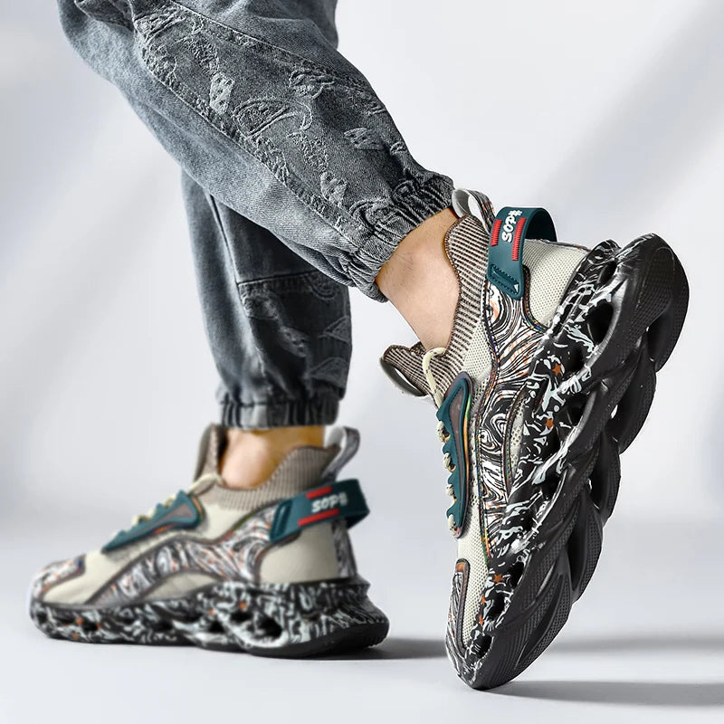 Shoes men Sneakers Male casual Mens Shoes tenis Luxury shoes Trainer Race Breathable Shoes fashion loafers running Shoes for men - AMULET RING STORE