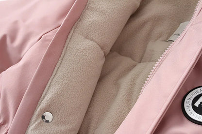 -30 Winter Baby Clothes Thicken Warm Jumpsuits Snowsuits Girl Boy Hooded Jacket Waterproof Rompers Ski Suits Kids Coat Outerwear - AMULET RING STORE