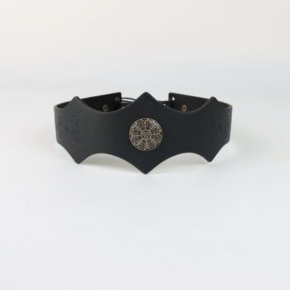 Medieval Knight Headband Viking King Crown Dress Up Halloween Cosplay LARP Accessory Ancient Roman Warrior Gladiator Headgear - AMULET RING STORE