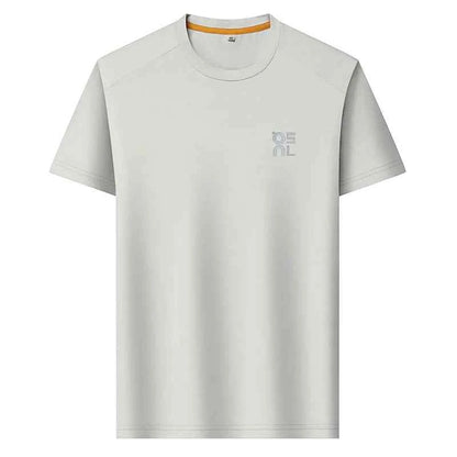 Designer Brand Men's Printed O-neck T-shirt Fashionable Casual Sports Short Sleeved Breathable Cool Luxurious Top Men's Clothing