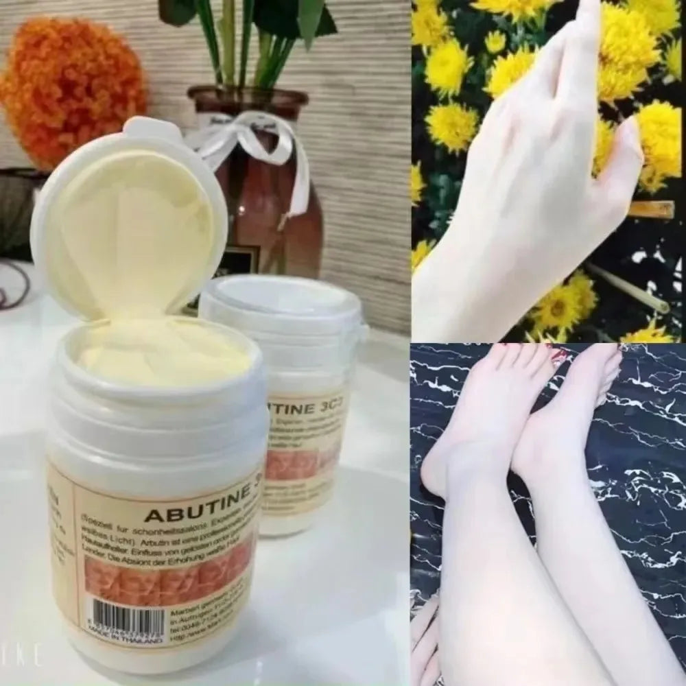 Abutine 3c3 Whitening Body 200g Reduce Dark Skin Blemishes, Moisturize, Brighten And Smooth Skin Whiter - AMULET RING STORE