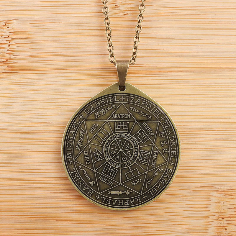 The Seals of The Seven Archangels Protection Amulet